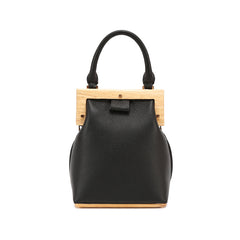 Stylish LEATHER WOMENs Frame Handbag Purse Chain SHOULDER Purse for Women