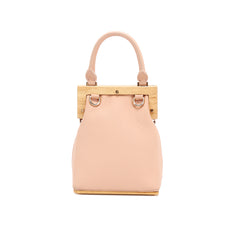 Stylish LEATHER WOMENs Frame Handbag Purse Chain SHOULDER Purse for Women