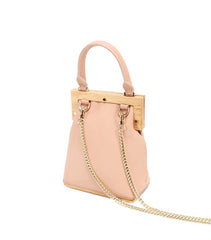 Stylish LEATHER WOMENs Frame Handbag Purse Chain SHOULDER Purse for Women