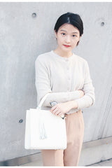 Stylish LEATHER WOMENs Mini Handbag Purse SHOULDER Purse