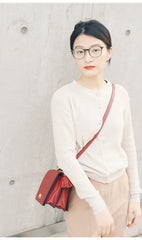 Stylish LEATHER WOMENs Mini Handbag Purses SHOULDER Purse for Women