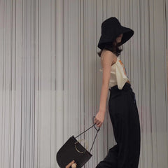 Stylish LEATHER WOMENs Saddle Handbags SHOULDER Purse FOR WOMEN