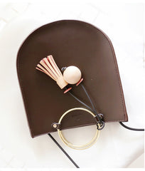Stylish LEATHER WOMENs Saddle Handbags SHOULDER Purse FOR WOMEN