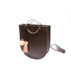 Stylish LEATHER WOMENs Saddle Handbags SHOULDER Purse FOR WOMEN