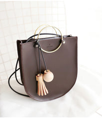 Stylish LEATHER WOMENs Saddle Handbags SHOULDER Purse FOR WOMEN