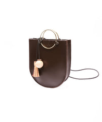 Stylish LEATHER WOMENs Saddle Handbags SHOULDER Purse FOR WOMEN
