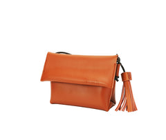 Stylish LEATHER WOMENs Small Tassels SHOULDER BAGs Purse FOR WOMEN