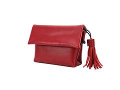 Stylish LEATHER WOMENs Small Tassels SHOULDER BAGs Purse FOR WOMEN