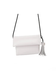 Stylish LEATHER WOMENs Small Tassels SHOULDER BAGs Purse FOR WOMEN