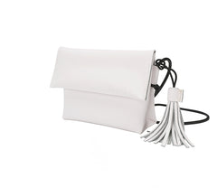 Stylish LEATHER WOMENs Small Tassels SHOULDER BAGs Purse FOR WOMEN