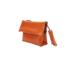 Stylish LEATHER WOMENs Small Tassels SHOULDER BAGs Purse FOR WOMEN