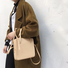 Stylish LEATHER WOMENs Square Handbag SHOULDER BAG Purse FOR WOMEN