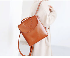 Stylish Leather Backpacks Womens Fashion Backpack Purse for Women
