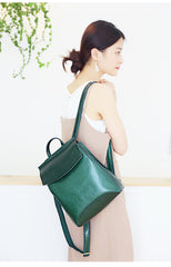 Stylish Leather Womens Backpack Fashion Backpack Purse for Women