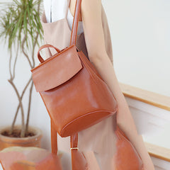 Stylish Leather Womens Backpack Fashion Backpack Purse for Women
