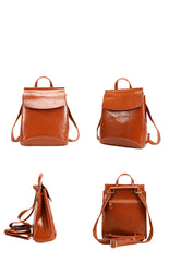 Stylish Leather Womens Backpack Fashion Backpack Purse for Women