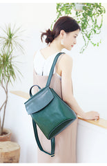 Stylish Leather Womens Backpack Fashion Backpack Purse for Women