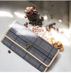 Stylish Leather Womens Long Wallet for Women Clutch Wallet