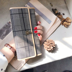Stylish Leather Womens Long Wallet for Women Clutch Wallet