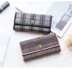 Stylish Leather Womens Long Wallet for Women Clutch Wallet