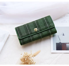 Stylish Leather Womens Long Wallet for Women Clutch Wallet