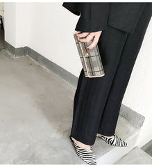 Stylish Leather Womens Long Wallet for Women Clutch Wallet