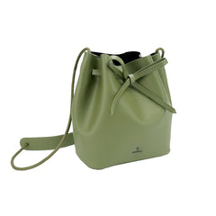 Stylish Leather Womens Shoulder Bucket Bag Crossbody Bag For Women