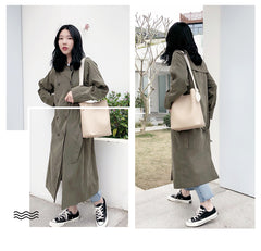 Stylish Leather Womens Shoulder Tote Bag Purse Bucket Bag For Women