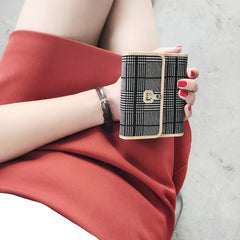 Stylish Leather Womens Small Wallet for Women Small Wallet