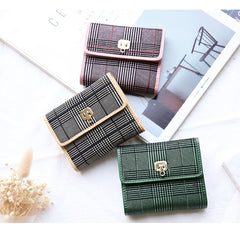 Stylish Leather Womens Small Wallet for Women Small Wallet