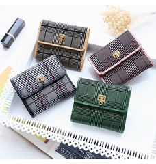 Stylish Leather Womens Small Wallet for Women Small Wallet