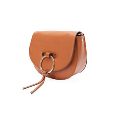 Stylish Saddle LEATHER WOMENs SHOULDER BAGs Purse FOR WOMEN