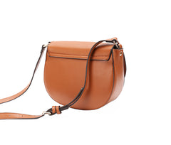 Stylish Saddle LEATHER WOMENs SHOULDER BAGs Purse FOR WOMEN