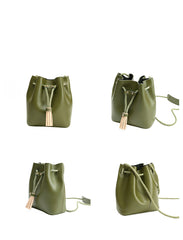 Stylish WOMENs Bucket Bag Purse LEATHER SHOULDER BAGs FOR WOMEN
