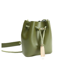 Stylish WOMENs Bucket Bag Purse LEATHER SHOULDER BAGs FOR WOMEN
