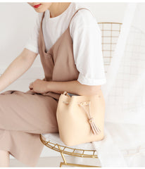 Stylish WOMENs Bucket Bag Purse LEATHER SHOULDER BAGs FOR WOMEN