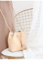 Stylish WOMENs Bucket Bag Purse LEATHER SHOULDER BAGs FOR WOMEN