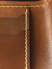 Handmade men wallet custom Thrash Metal Metallica carved leather billfold wallet for men