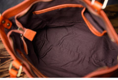 Brown Leather Women Handbag Work Bag Shoulder Bag For Women