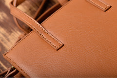 Leather Women Small Brown Handbag Shoulder Bag For Women