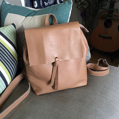 Vintage LEATHER WOMEN Backpack School Backpacks Travel Backpack FOR WOMEN
