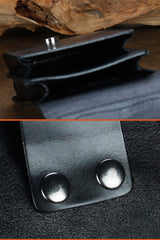 Cool Leather Mens Snake Biker Belt Pouch Waist Bag Drop Leg Bag for Men