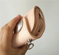 Cool Mens Leather Small Biker Chain Wallet Handmade billfold Chain Wallet for Biker