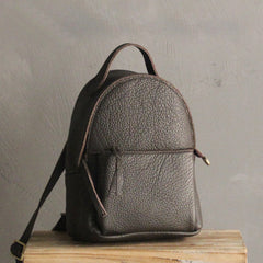 Mini LEATHER WOMEN Small Backpack Purses Cute Vintage School Backpacks FOR WOMEN