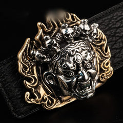 Handmade Black Leather Mens Belts Cool Black Leather Men Belts for Men
