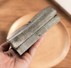 Handmade Leather Mens Cool Key Wallet Car Key Holder Car Key Case Card Holder for Men