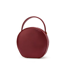 LEATHER WOMEN Circle Handbag Purse SHOULDER BAG Purse FOR WOMEN