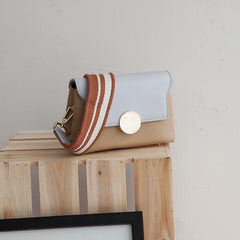 Stylish Leather Womens Cute Mini Shoulder Bag Crossbody Purse for Women