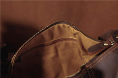 Cool Leather Mens Chest Bag Sling Bags Sling Crossbody Bag Travel Sling Bag for men