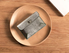 Handmade Leather Mens Cool Key Wallet Car Key Holder Car Key Case Card Holder for Men